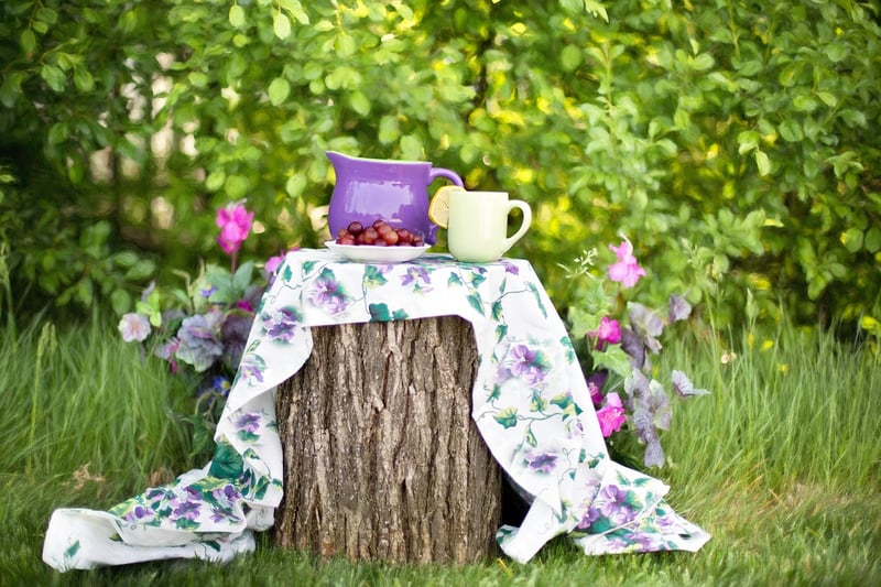 Enchanted Garden Setting