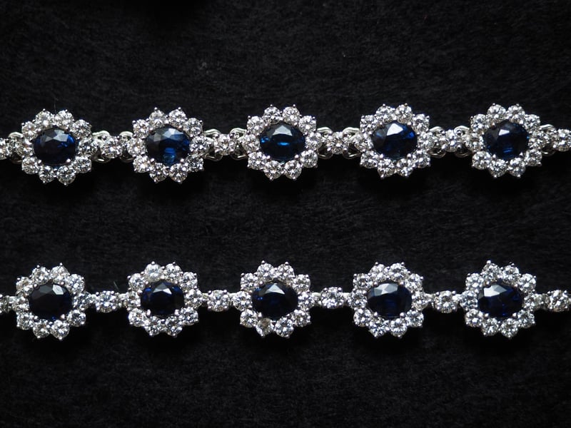 Silver earrings
